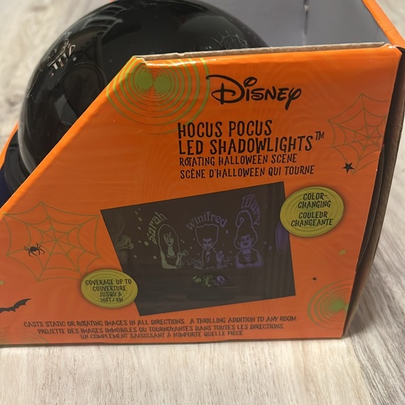 Gemmy Disney Hocus Pocus NIB LED Shadow Lights Halloween Projector 2022 - Picture 3 of 5
